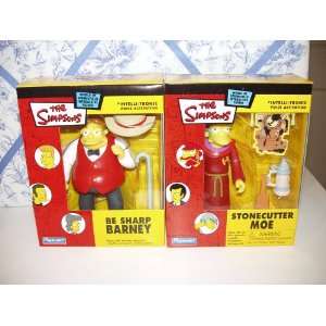  Simpsons Exclusive Mail Away BE SHARP BARNEY & STONECUTTER 