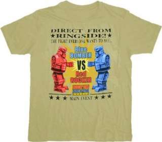  Rock Em Sock Em Robots Main Event T shirt Clothing