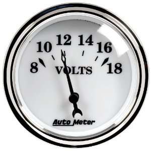   II 2 1/16 8 18 Volt Short Sweep Electric Voltmeter Gauge: Automotive