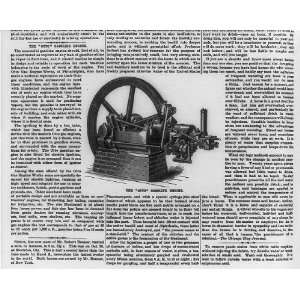  The Otto gasoline engine,Scientific American,c1870: Home 