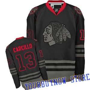  NHL Gear   Daniel Carcillo #13 Chicago Blackhawks Black 