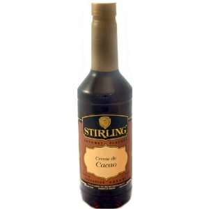 Stirling Gourmet Cream de Cacao Syrup: Grocery & Gourmet Food