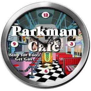  PARKMAN 14 Inch Cafe Metal Clock Quartz Movement: Kitchen 