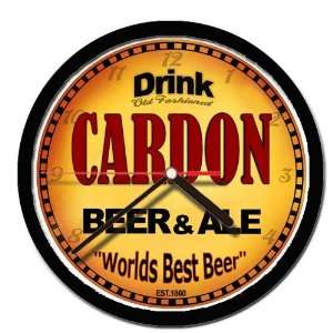  CARDON beer and ale cerveza wall clock: Everything Else
