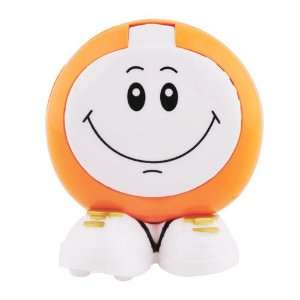  Cartoon Smiley Face Mini Fan, Orange: Electronics