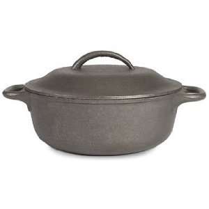  Lodge Cast Iron Stew Pot with Lid 2 Qt.: Kitchen & Dining