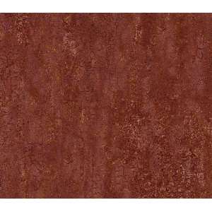    Dark Red Weathered Cracked Faux Paint Wallpaper: Home Improvement