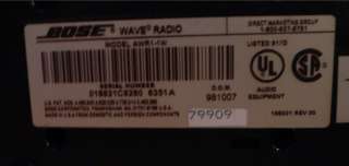 Bose Wave Radio with Remote PRE OWNED  