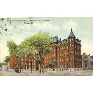   Mary Thompson Hospital (Adams and Paulina Streets)   Chicago Illinois