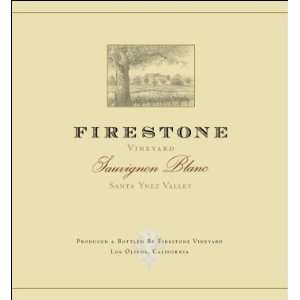  2010 Firestone Santa Ynez Sauvignon Blanc 750ml: Grocery 