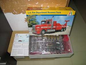 Western Star US Recovery truck 1/24 model kit Italeri  