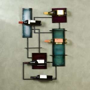  WMU Wine Storage Wall Sculpture   465005: Home & Kitchen