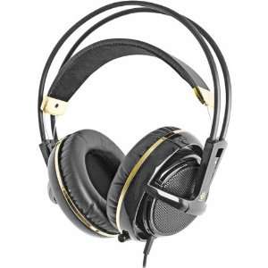  Siberia V2 Full Size Gold and Black Plated Headset 
