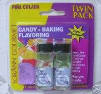 Pina Colada Flavor Oil   Twin Pack   Two 1 Dram Bottles  