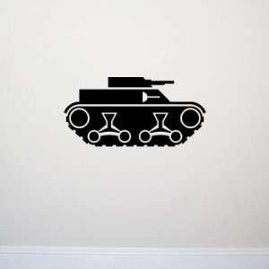 TANK Wall Decal Sticker Boy Army Room Decor Home  Color 