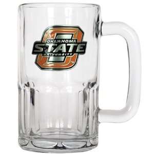  Oklahoma State University Large Glass Beer Mug Sports 