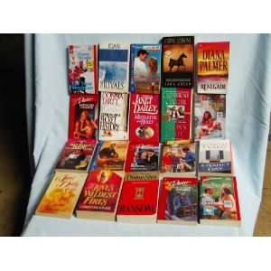  Lot of 20 Romance Paperback Books By Various Authors 