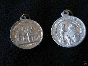St Anthony Padova St Joseph Padua Holy Medal 2 Medals  