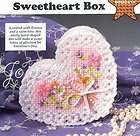 Sweetheart Box plastic canvas pattern  