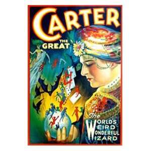  Carter Worlds Weird Wonderful Wizard Poster Toys & Games