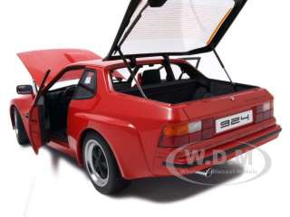   model of 1980 porsche 924 carrera gt die cast model car by autoart