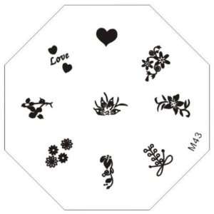 Stamping Nail Art Image Plate   M43: Everything Else