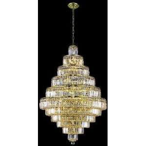  Maxim Collection 30 Light 48ö Gold Crystal Chandelier 
