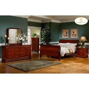    D158 953NF 1 Dijon Collection Cherry Full Bed