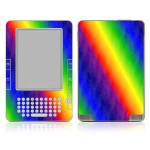   Kindle DX Skin Decal Sticker   Rainbow Everything 