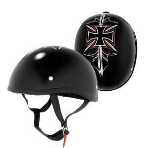  Skid Lid Original Half Helmet XX Large  Black Automotive