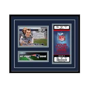   My First Game Ticket Frame   New England Patriots