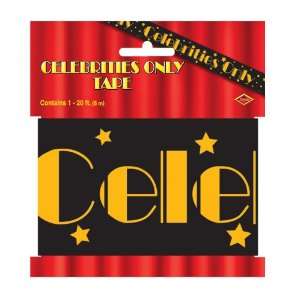   Party By Beistle Company Celebrities Only Party Tape 