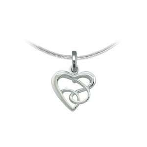   Celtic Knotwork Heart Pendant (length 16) Kit Heath Celtic Jewelry