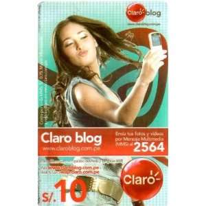   Peruvian Cell Phone Card Claro Blog From Peru: Everything Else
