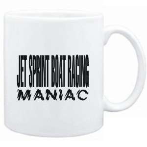  Mug White  MANIAC Jet Sprint Boat Racing  Sports: Sports 