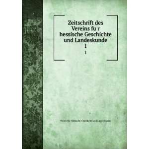   Verein fÃ¼r Hessische Geschichte und Landeskunde Books