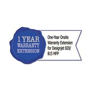  UE180PE One Year Onsite Warranty Extension for Designjet 
