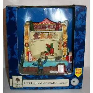  Spilled Milk Animated Christmas Village Table Accessory 