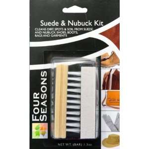  Four Seasons Suede and Nubuck cleaning Kit: Health 