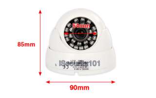  24 IR 1/3 Sony CCD 3.6mm 420TVL Vandal proof CCTV Dome Camera 361/K2W