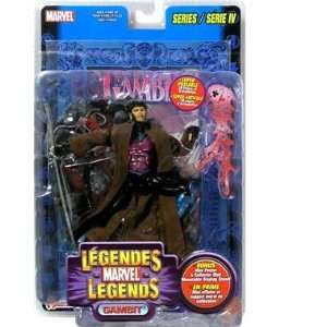 Marvel Legends Series 4 > Gambit (w/Poster Book) action 