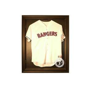  Texas Rangers Cabinet Style Jersey Display   Black: Sports 