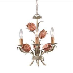  Southport Sage Green & Rose Mini Chandelier: Home 