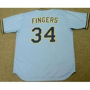  ROLLIE FINGERS Milwaukee Brewers 1982 Majestic Cooperstown 