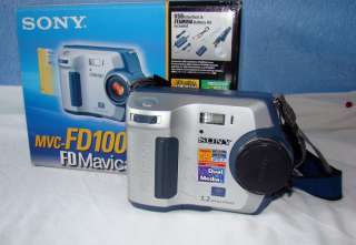 Sony MVCFD100 FD Mavica 1.2MP 3X Optical zoom Digital Camera Battery 