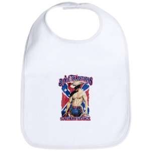  Baby Bib Cloud White Dixie Traditions Southern Six Pack On 