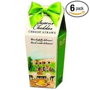 Too Good Gourmet Jalapeno Cheddar Cheese Biscuits, 7 Ounce Boxes (Pack 