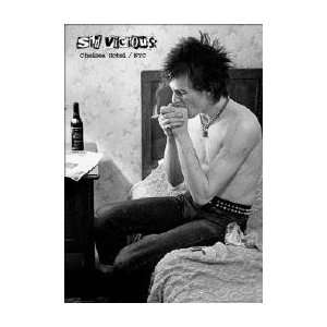 SID VICIOUS Chelsea Hotel Music Poster:  Home & Kitchen