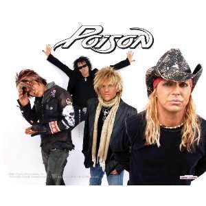  Poison  The Band, 8 x 10 Poster Print, Special Edition 