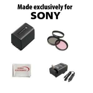  NP FV70 3600mAh For Sony Digital Camcorder DCR SR68 SR88 SX83 CX110 